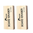 thumbnail image 1 of Wooden Blackboard Eraser Large Advanced Wool Whiteboard Eraser Teaching Wooden Blackboard Eraser Static Whiteboard Eraser Chalk Eraser School Wood Whiteboard E Craft Table Foldable Stationery Pens, 1 of 3