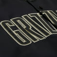thumbnail image 3 of Men's Mitchell & Ness Olive/Black Memphis Grizzlies Clutch Satin Raglan Full-Snap Jacket, 3 of 5