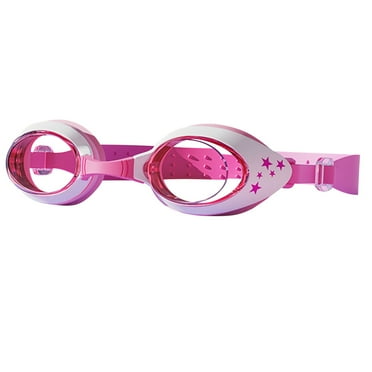 ZACPNCV Kids Swim Goggles No Leaking Non Fog Swimming Goggles for Kids Boys Girls with Nose Clip Earplugs Pink Free Size