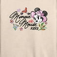 thumbnail image 3 of Disney - Minnie Mouse Xoxo - Women's Lightweight French Terry Long Sleeve Shirt, 3 of 5