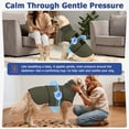 thumbnail image 4 of HQREA Dog Anxiety Vest with Hood Sleeveless Pet Shirt Calming Shirt Jacket for Large Dogs, 4 of 8