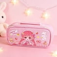 thumbnail image 4 of Pencil Case Large Capacity Stationery Organizer, Multi Compartment Pen Pouch Durable Storage Bag, Portable Pencil Box for School Office Students Daily Use, 4 of 7