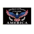 thumbnail image 2 of KUNPENG America 250th Anniversary Commemorative Flag - 2x3ft USA Semiquincentennial Decorative Banner, 1776-2026 Patriotic Yard Flag with Brass Grommets for Indoor/Outdoor Celebration, 2 of 3