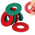 thumbnail image 2 of Opvise 10Pcs Battery Terminal Protectors Anti-Corrosion Fiber Auto Car Battery Terminal Protector Gasket Pads for Vehicle Red Green, 2 of 7