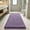 Purple, variant on 16x72in Long Runner Rug Cebalnir Extra Thick Fluffys Foot Mat Non Slide Latexs Backing Soft High Pile Absorbent Carpet For Bathroom Laundry Room