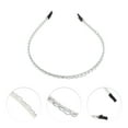 thumbnail image 3 of Unique Bargains 1 Pc Cute Thin Chain Headbands for Women Silver Tone, 3 of 6