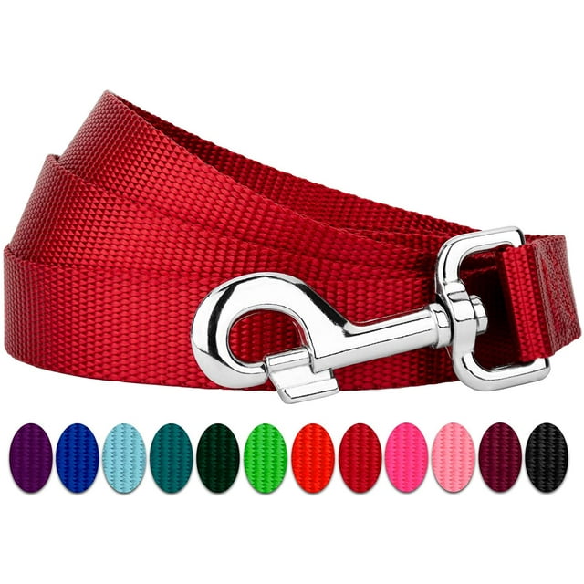 ATTOE - Vibrant Sélection de 15 Couleurs - 4ft par 1 Pouce Lourde Laisse Poignée ATTOE