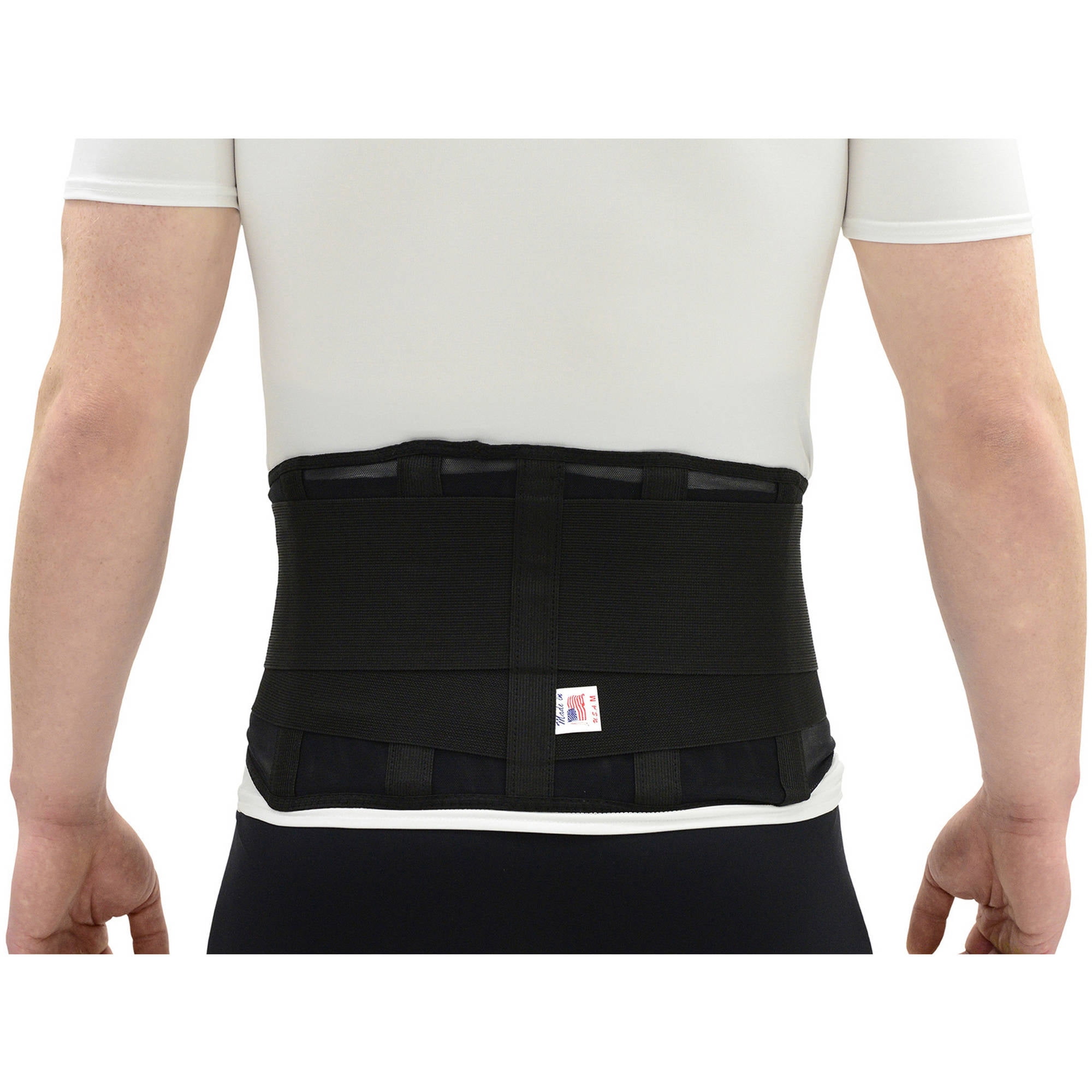 MAXAR Work Belt, Industrial Lumbosacral Support Back Brace (Economy Without Suspenders)