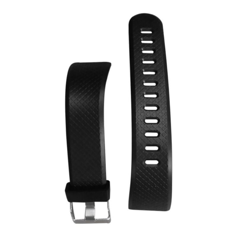 Replaceable Watch Strap, for 116plus Color Screen Smart Wristband Strap, Black, Pack of 1