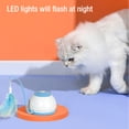thumbnail image 4 of Juguete recargable para gatitos con usb, Palo de teaser de plumas eléctrico giratorio de 4 velocidades, juguete interactivo para gatos para juguetes de plumas para gatos de, 4 of 7