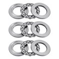 thumbnail image 5 of Thrust Ball Bearings Chrome Steel Single Directions Steel Cage, 17mmx30mmx9mm, 5 of 5