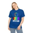 thumbnail image 2 of Proud LGBT Shirt Love is Love Shirt LGBTQ Pride Rainbow Flag Tshirts Shirts for Women Plus Size, 2 of 8