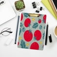 thumbnail image 7 of FMSHPON Ripe Tomatoes Vintage Style Clipboard Hardboard Wood Nursing Clip Board and Pull for Standard A4 Letter 13x9 inches, 7 of 7