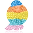 thumbnail image 1 of Fidget Toy HUOGUO Jumbo Pop Bubble Push Sensory Rainbow, 1 of 5