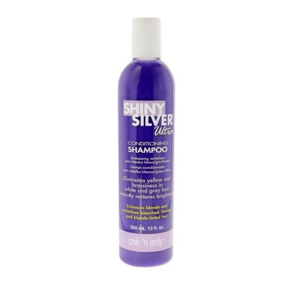 Shiny Silver Ultra Conditioning Shampoo for Blonde and Gray Hair, 16 oz