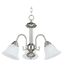 -3 Light Mini Chandelier in Transitional Style-20 inches Wide By 15.5 inches High Bailey Street Home 93-Bel-597012