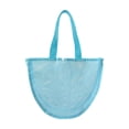 thumbnail image 2 of CaiYueKe Large Beach Bag with Mesh Storage Pouch, Foldable Tote for Travel, Waterproof Sand Resistant Carryall Bag for Pool Seaside Outdoor Activities, 2 of 7