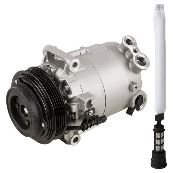 AC Compressor w/ A/C Drier For Chevy Malibu Impala & Buick Regal 4-Cyl Non-Hybrid - BuyAutoParts