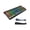 Black fog, variant on Professional Switches Keyboards 61Keys Ergonomic Layout Adjustable RGBs Backlit For