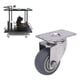 thumbnail image 1 of Rueda Universal, Rodamientos De Bolas Rueda Giratoria Silenciosa De 3 Pulgadas Soporte De Acero Inoxidable Resistente Al Desgaste Para Muebles De Carro De Carretilla De Mano, 1 of 7