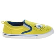 thumbnail image 3 of Nickelodeon Spongebob Squarepants Spongebob And Patrick Slip On Low Top Canvas Sneakers. (Little Kids Big Kids)Yellow Blue, Size: 12, 3 of 7