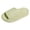 Green, variant on Slippers for Women Solid Color Thick Sole Cloud Slides Comfy Cushion House Shoes Nonslip Bathroom Shower Shoes Black Size 7.5