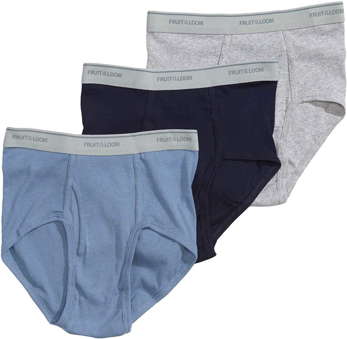 Fruit of the Loom Men's Fashion Brief Pack of 6 6-Pack Assorted Fashion ...