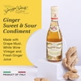 thumbnail image 2 of Giusti - Sweet and Sour Ginger Condiment - Fruity Versatile Dressing - 250ml, 2 of 6