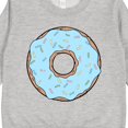 thumbnail image 3 of Inktastic Blue Donut with Sprinkles Toddler Sweatshirt, 3 of 4