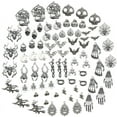 thumbnail image 3 of Mezcla de 80 accesorios de Halloween, colgante de calabaza, calavera, murciélago, bruja, accesorios, material para aretes, 3 of 5