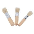 thumbnail image 3 of Stencil Brushes,6PCS Wood Handle Stencil Painting Brush Set Template Brushes Unrivaled Performance, 3 of 14