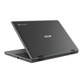 thumbnail image 6 of ASUS Chromebook Flip CR1 CR1100FKA-YZ142T - Flip design - Intel Celeron - N5100 / up to 2.8 GHz - Chrome OS - UHD Graphics - 4 GB RAM - 32 GB eMMC - 11.6" touchscreen 1366 x 768 (HD) - Wi-Fi 6 - dark gray, 6 of 9