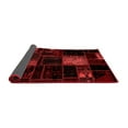 thumbnail image 2 of Ahgly Company Indoor Round Patchwork Red Transitional Area Rugs, 6' Round, 2 of 4