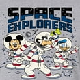 thumbnail image 3 of Mickey & Friends - Space Explorers - Juniors Cropped Cotton Blend T-Shirt, 3 of 5