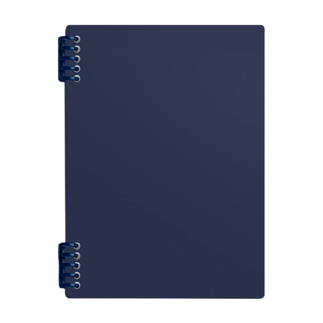 Coil Notebook, 2 Pcs A5 Thick Plastic Hardcover Ruled 5 Color 60 Sheets -120 Pages Journals For Study And Notes, Memo Notepads For Office School Travel.