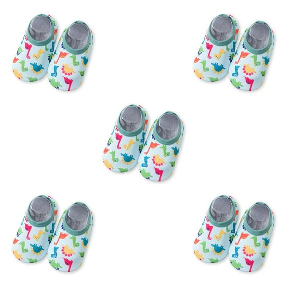 Sonducket 1 par de zapatillas deportivas de nailon para niños pequeños, suela de silicona antideslizante, zapatos de natación para exteriores, botas de XS, type 7 5piezas Sonducket CBP227657