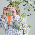 thumbnail image 5 of 5Pcs Easter Fabric Carrot under $5! Yrmaups Easter Fabric Carrot Decoration, Plush Carrot Ornaments for Table, Shelf, Basket Fillers, Spring Home Decor, Party Centerpiece, Festive Tray Arrangement, 5 of 5