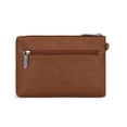 thumbnail image 3 of Wrangler Wristlet Clutch Wallet for Women Large Capacity Zipper Pouch with Detachable Wrist Strap, Brown, 3 of 7