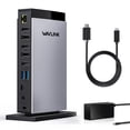 thumbnail image 1 of Docking Station WAVLINK USB C DisplayLink 3 HDMI 4K60Hz, 1 of 7