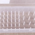 thumbnail image 3 of SIEYIO Clear Thread Box 42 Spools Storage Case Sewing Thread Organizers for Small Large Thread Spools Sewing Storage Accessory, 3 of 13