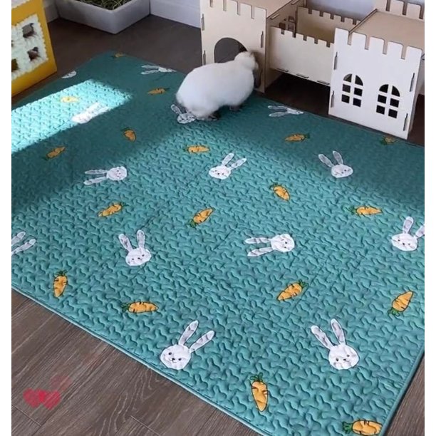 Washable NonSlip Pet Playpen XpenFloor Mat Rug Playmat for Dogs Cats