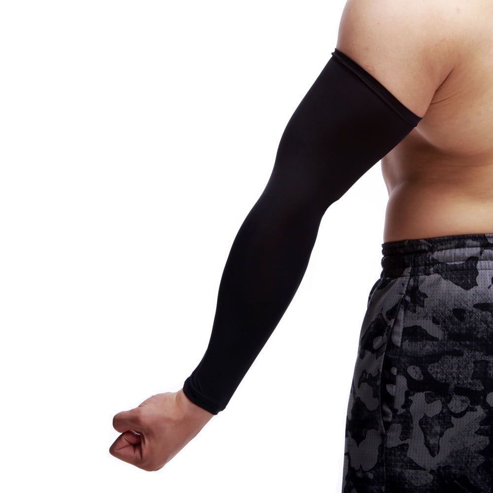 1PC Sun Protection Arm Cooling Sleeve Warmers Cuffs UV Protection Mens Sleeves