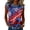 Z52Dark Blue, variant on Tank Tops for Women Diagonal Stripe Star Round Neck Sleeveless Shirts Casual Loose Fit Trendy Patriotic Camisole Blouse Sky Blue 3XL