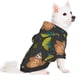 thumbnail image 2 of Balery Funny Sloths In The Forest Sudadera con Capucha para Perros Pequeños – Ropa para Mascotas, Disfraz para Perros y Gatos, Ideal para Fiestas y Cosplay-Small, 2 of 7