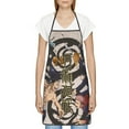 thumbnail image 6 of Jujutsu Kaisen Adjustable Bib Aprons, Waterdrop Resistant Apron with 2 Pockets for Kitchen Cooking Restaurant BBQ Painting Crafting, 6 of 7