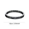 thumbnail image 2 of Hematite Bracelet Men - Reignites Masculine Energy, Natural Hematite Stone Beaded Stretch Healing Bracelets Reclaim Your Edge & Confidence, Inspirational Gift Jewelry, 2 of 3