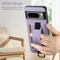 thumbnail image 2 of Allytechgroup Wallet Case for Google Pixel 6a with Credit Card Slot, RFID Blocking PU Leather Stand Case Shockproof Protective Back Cover for Google Pixel 6a Women Men, Purple, 2 of 9