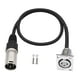 thumbnail image 3 of Cable de audio XLR macho de 3 pines a XLR hembra tipo D, convertidor de audio para estudios de grabación y presentaciones ., 3 of 9