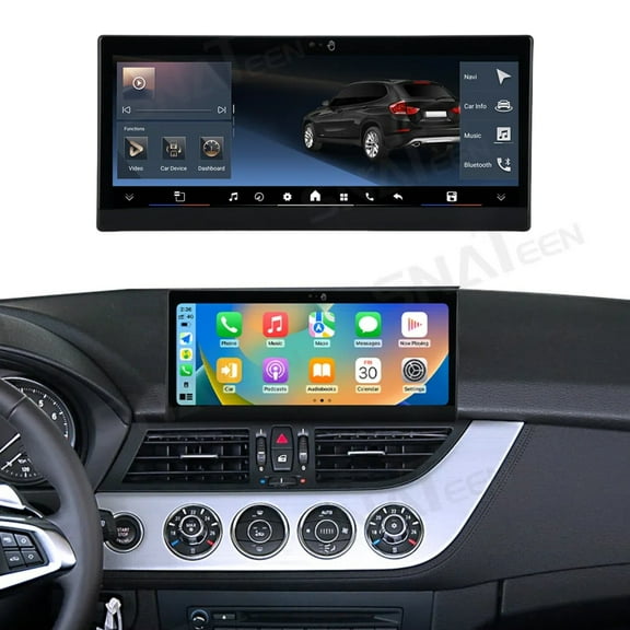 SNATEEN 10.25 inch Car Stereo for BMW Z4 2009-2017 NBT/CIC Android 13 Car Radio Multimedia GPS Navigation Wireless Carplay with Gesture Control Screen