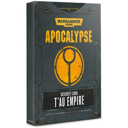 Warhammer 40k Apocalypse Datasheet Cards - T'au Empire - OOP